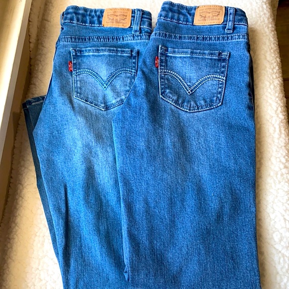 🌺 GIRLS (2) LEVIS 710 SUPER SKINNY🌺 - Picture 1 of 4